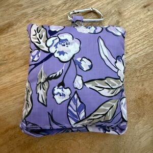 Vera Bradley Purple Foldable Tote Bag